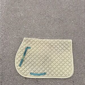 Quilted Saddle Pad in hunter green